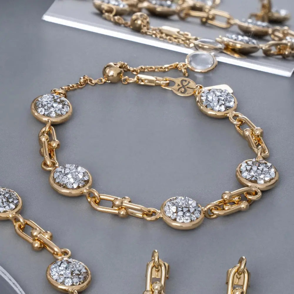 Althea Bracelet Gold CONSTELLATION 2023 FOREVER CRYSTALS 