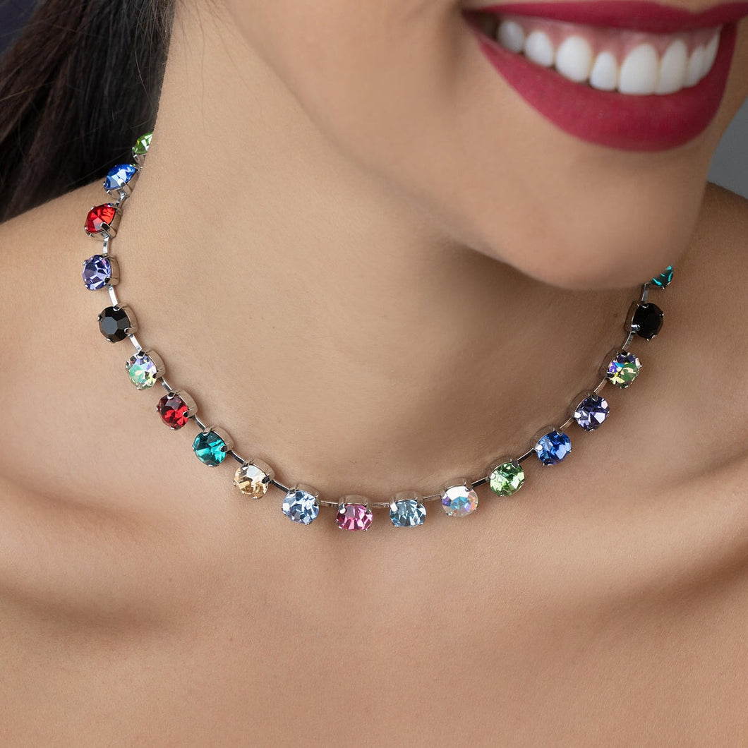 Promise of Love - Eternity Choker - in Multi Colors FOREVER CRYSTALS 