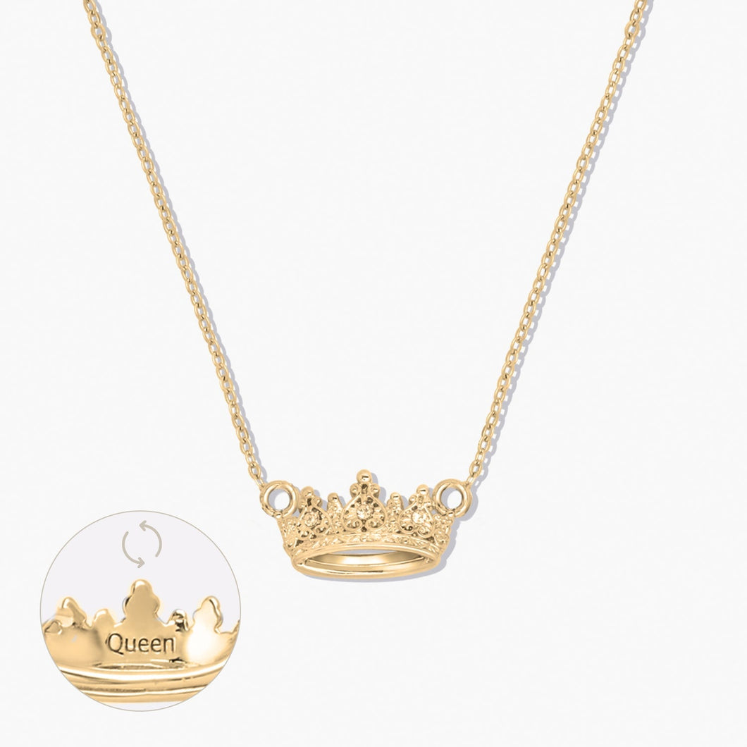 Story of Purpose - Queen Necklace Gold Story Of Purpose Forever Crystals 