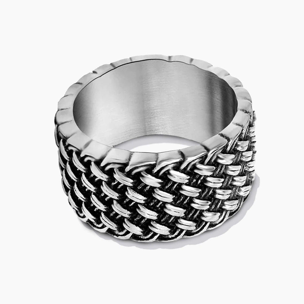 Anchor Ring FORGED FOREVER CRYSTALS 8 