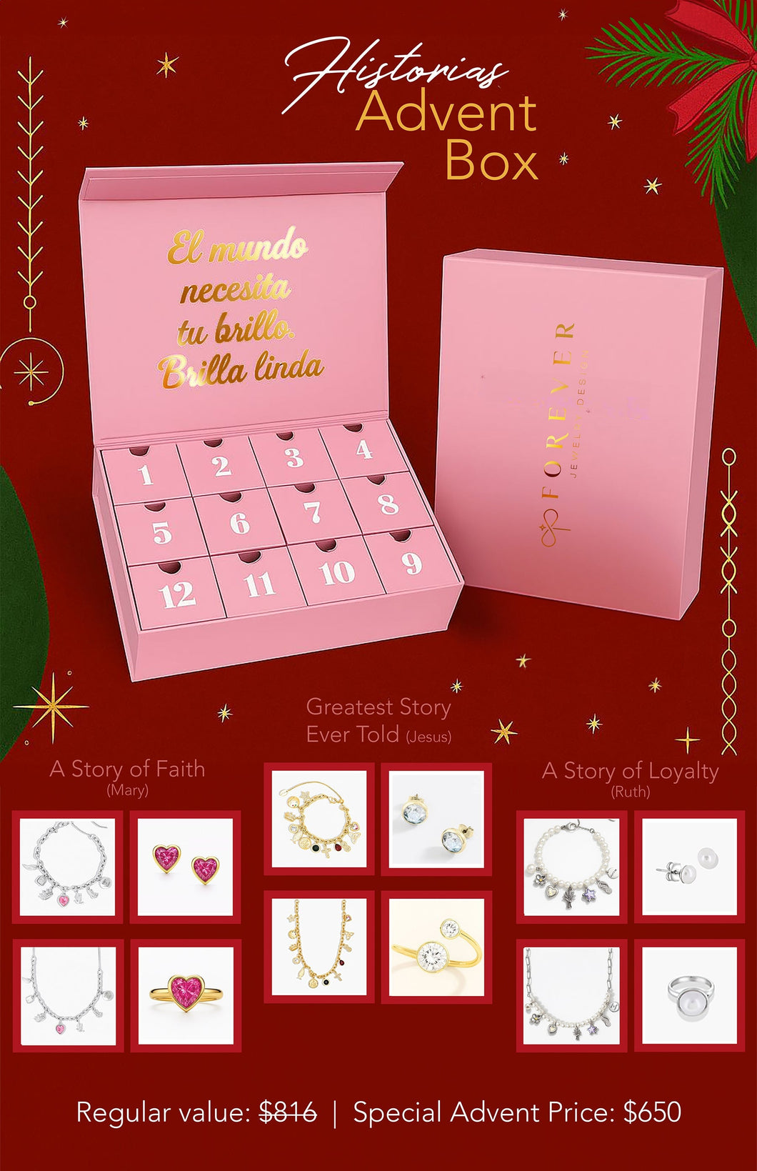 Bible Stories Forever Advent Box ForeverCrystals 