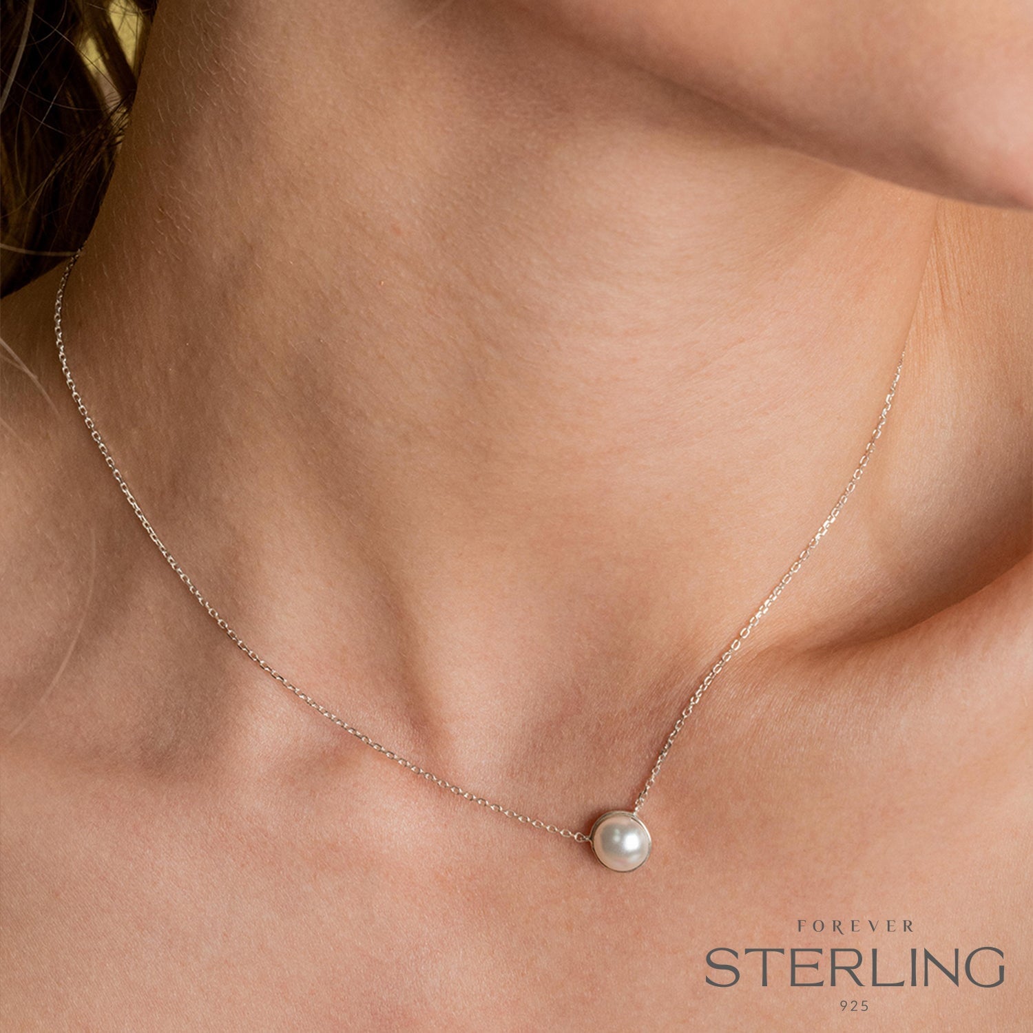 Sterling forever necklace deals