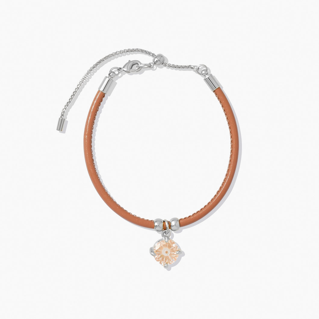 Charlotte Bracelet Mocha Mousse FRESH START 2025 FOREVER CRYSTALS 
