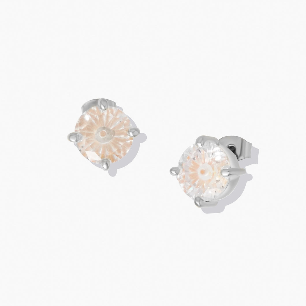 Charlotte Earrings Mocha Mousse FRESH START 2025 FOREVER CRYSTALS 