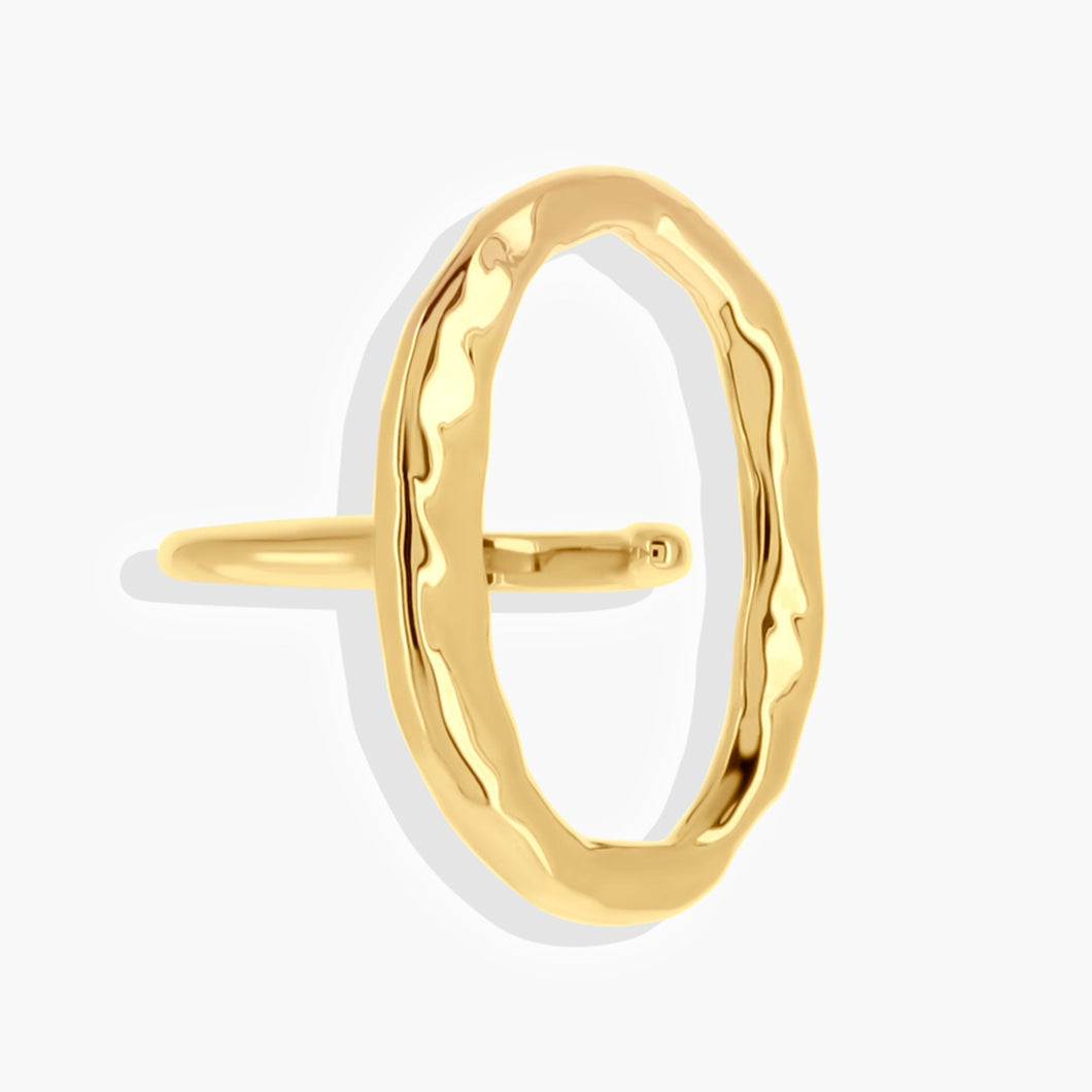 Circle of Trust Ring Gold VILLAGE FOREVER CRYSTALS 