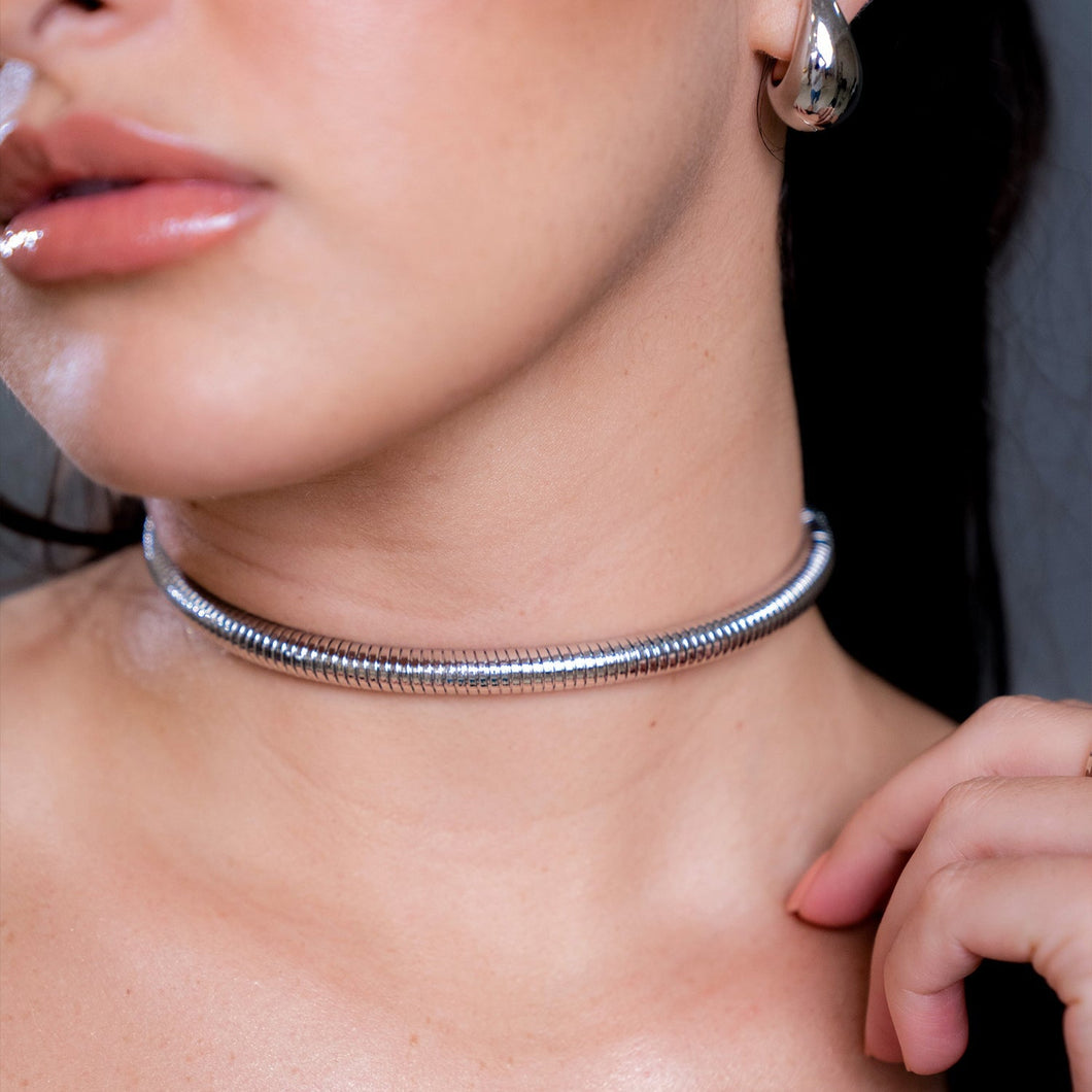 Constant Choker Necklace ESSENTIALS CORE FOREVER CRYSTALS 