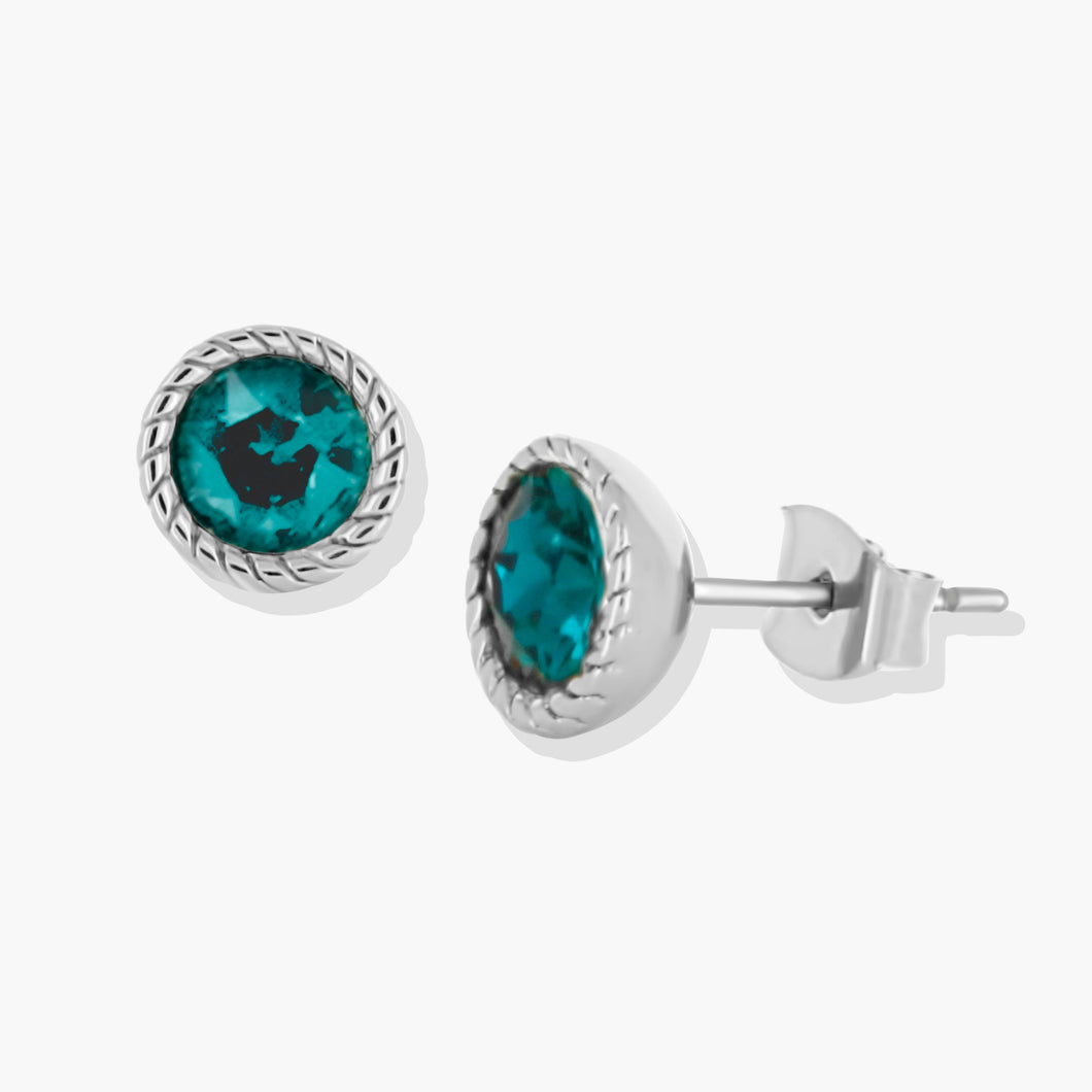 Divine Favor Earrings Emerald STORY OF DESTINY FOREVER CRYSTALS 