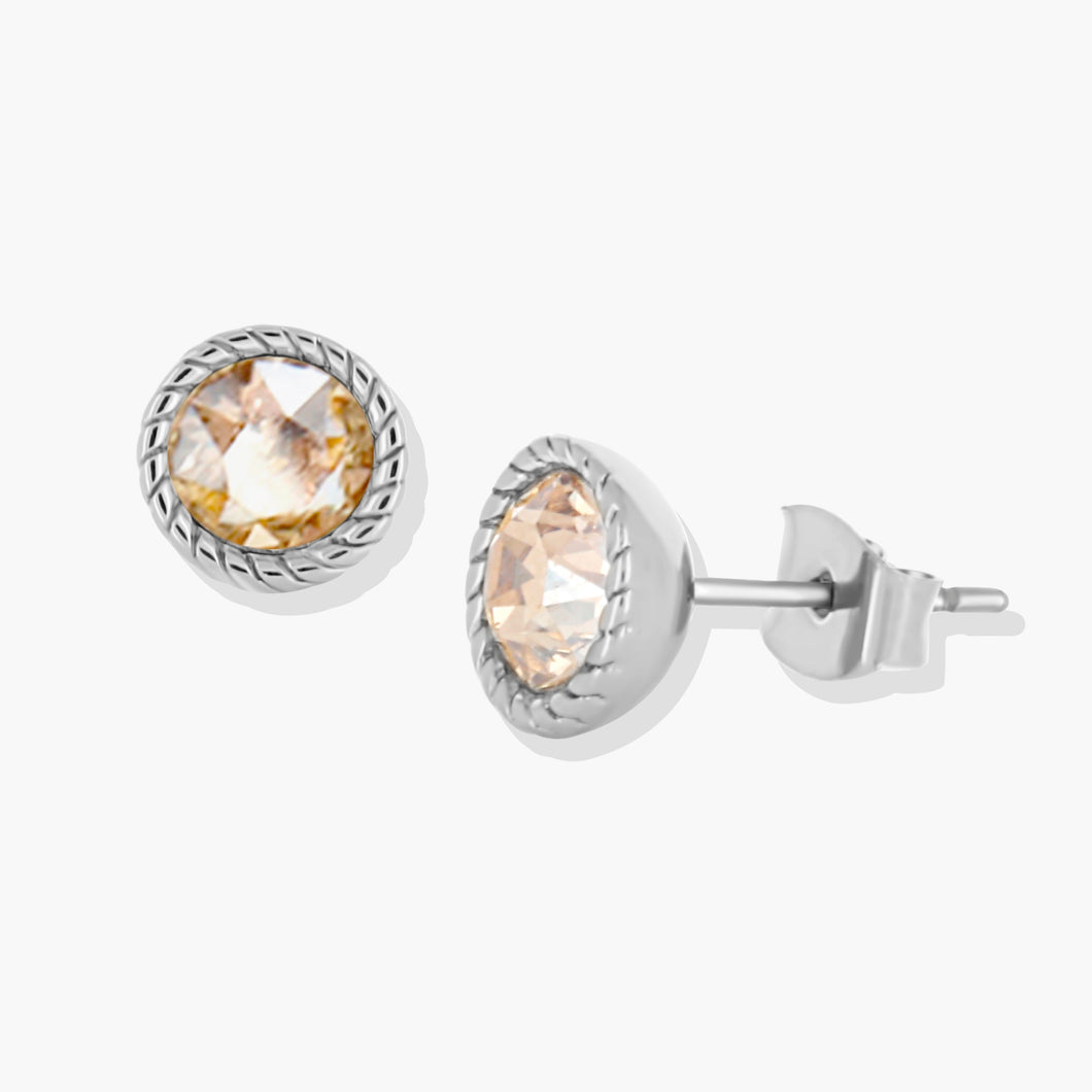 Divine Favor Earrings Golden Shadow STORY OF DESTINY FOREVER CRYSTALS 