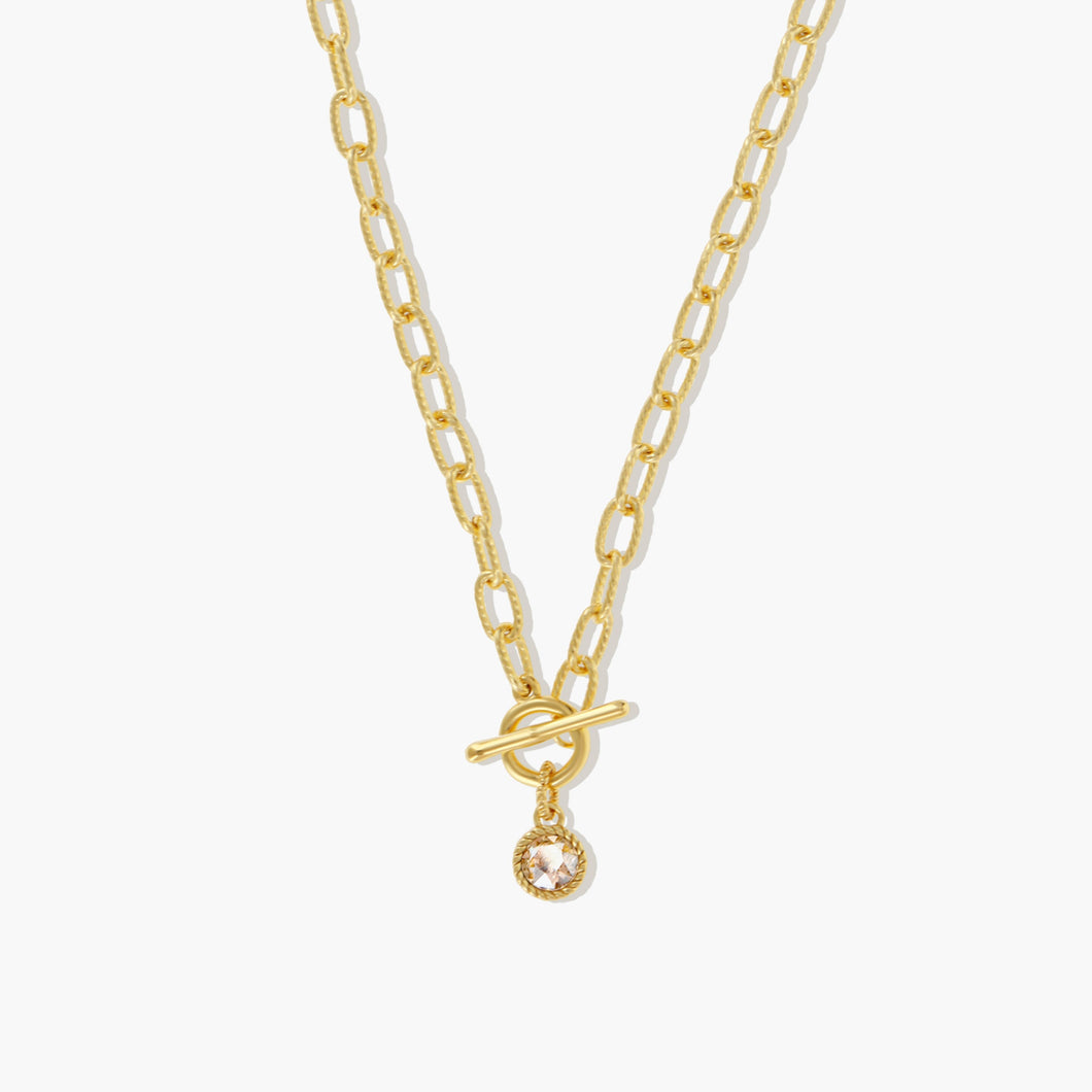 Divine Favor Necklace Gold Golden Shadow STORY OF DESTINY FOREVER CRYSTALS 