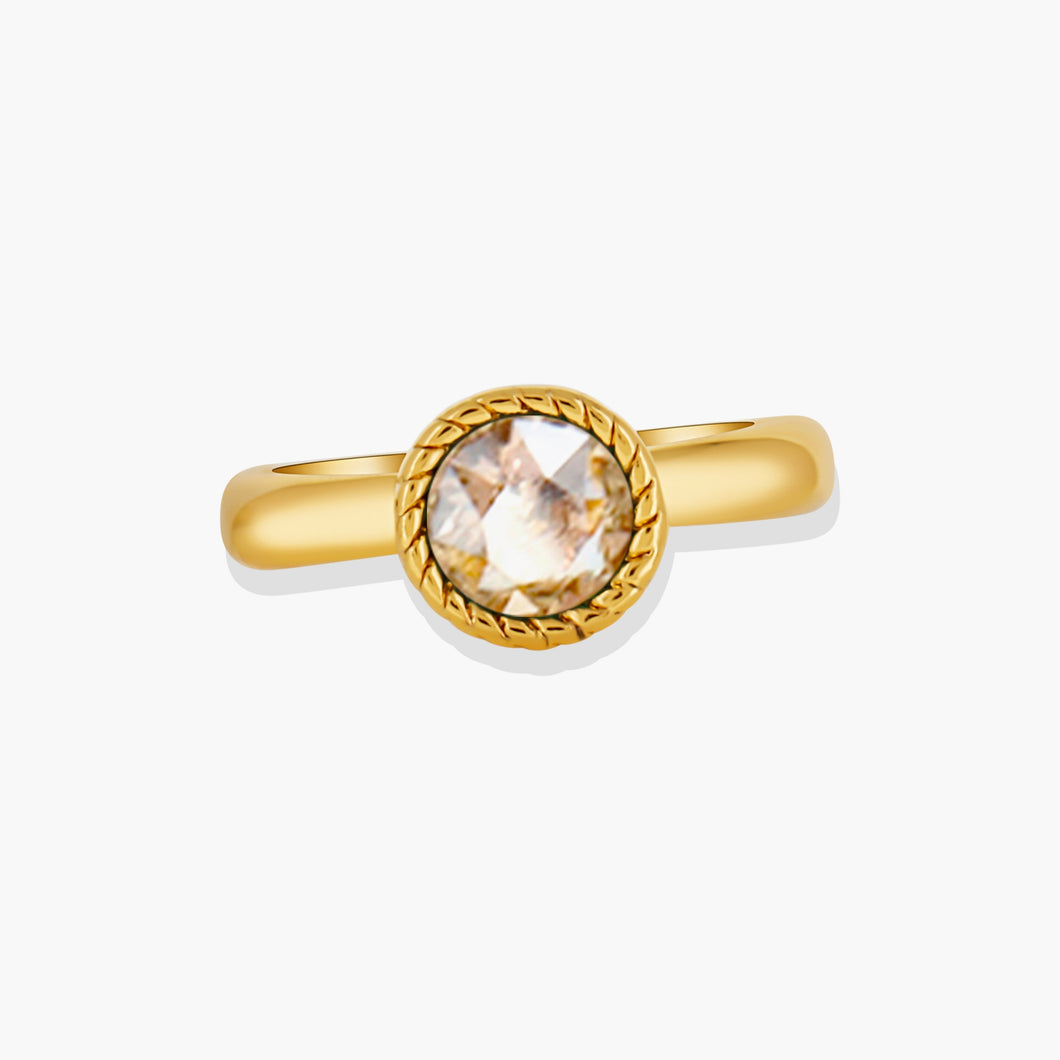 Divine Favor Ring Gold Golden Shadow STORY OF DESTINY FOREVER CRYSTALS 