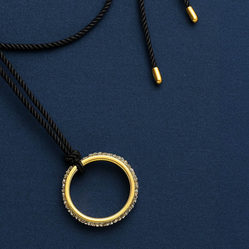 Dream Necklace Gold STELLAR FOREVER CRYSTALS 