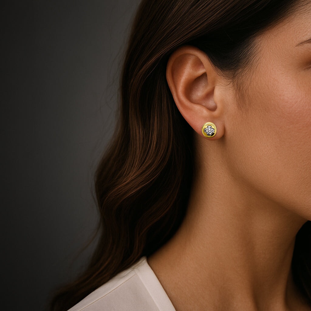 Emberlight Earrings Gold STELLAR FOREVER CRYSTALS 