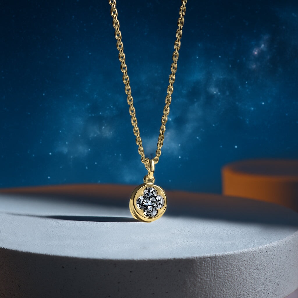 Emberlight Necklace Gold STELLAR FOREVER CRYSTALS 