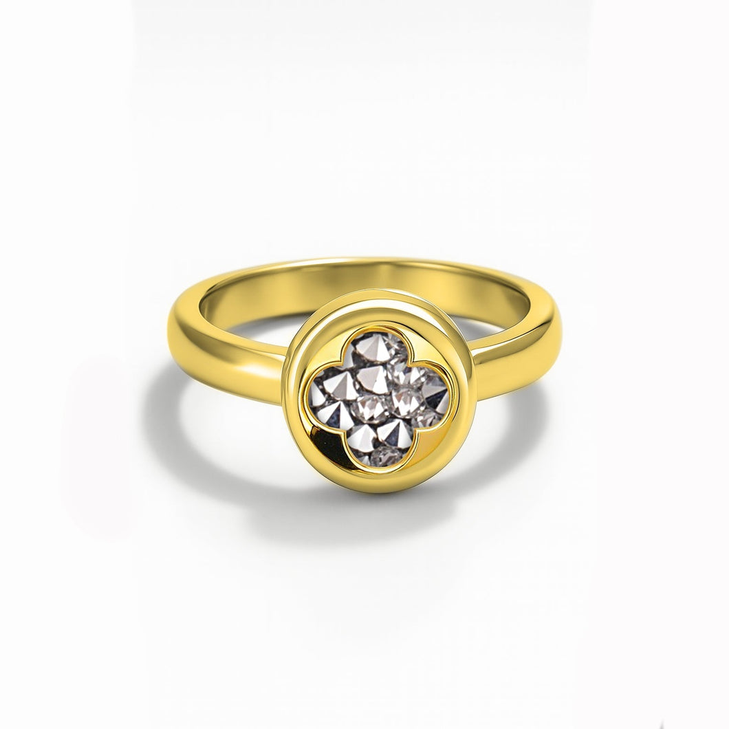 Emberlight Ring Gold STELLAR FOREVER CRYSTALS 