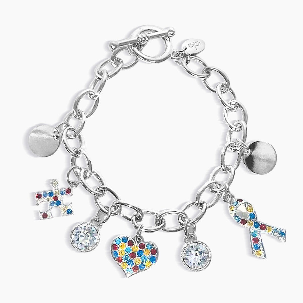 Embrace The Amazing Charm Bracelet SFAC FOREVER CRYSTALS 
