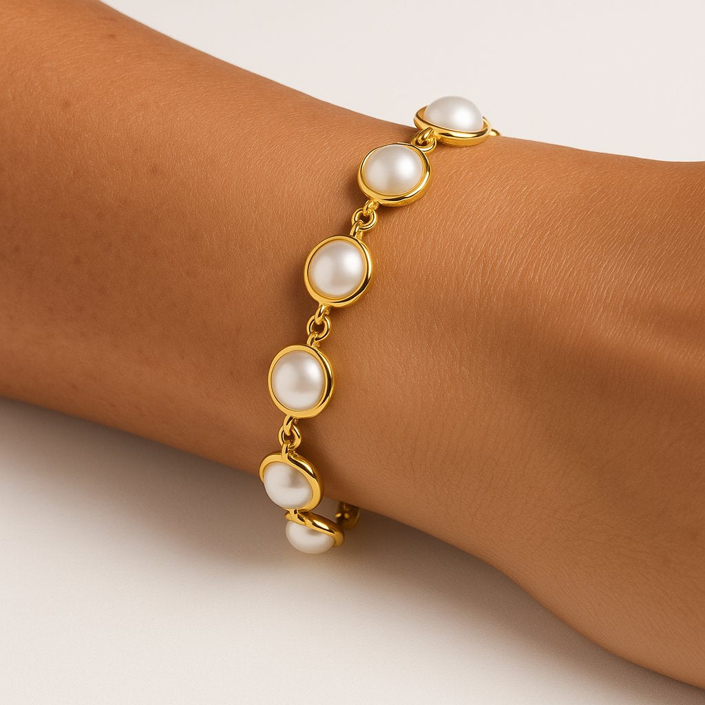 Empress Bracelet Gold FOREVER CRYSTALS 