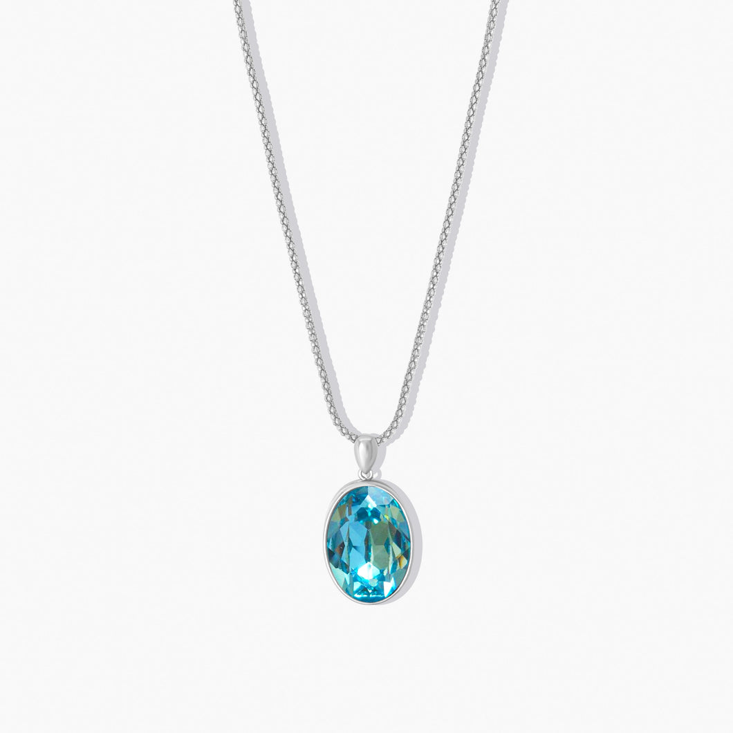 Empress Necklace Aquamarine Dynasty Gems Forever Crystals 