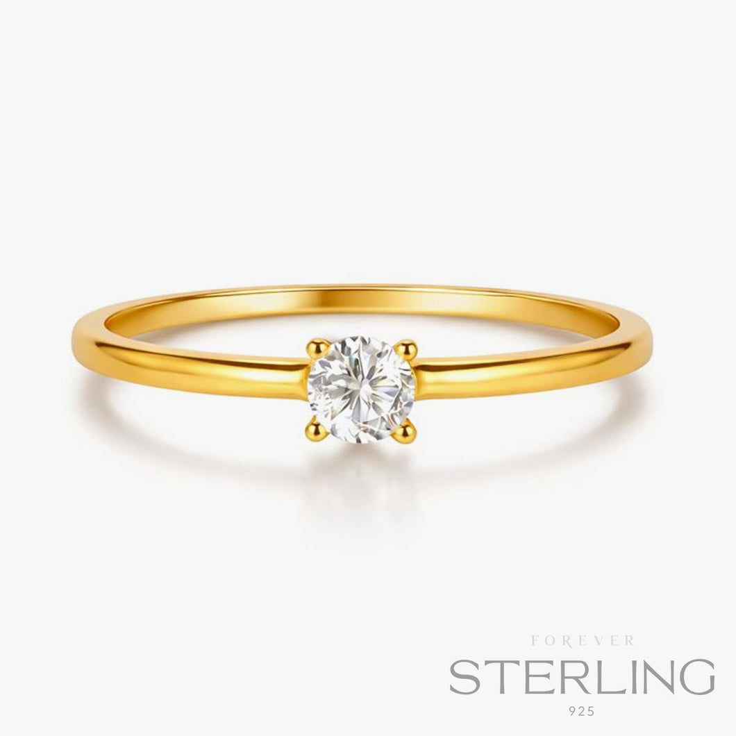 Faith Ring Gold – ForeverCrystals