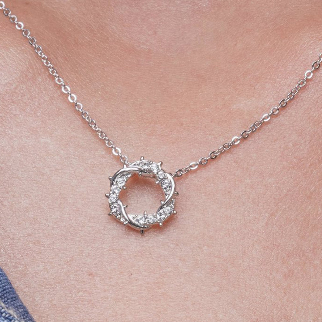 Faith's Crown Necklace REIGN FOREVER CRYSTALS 