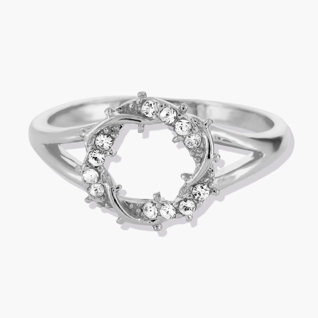 Faith's Crown Ring REIGN FOREVER CRYSTALS 