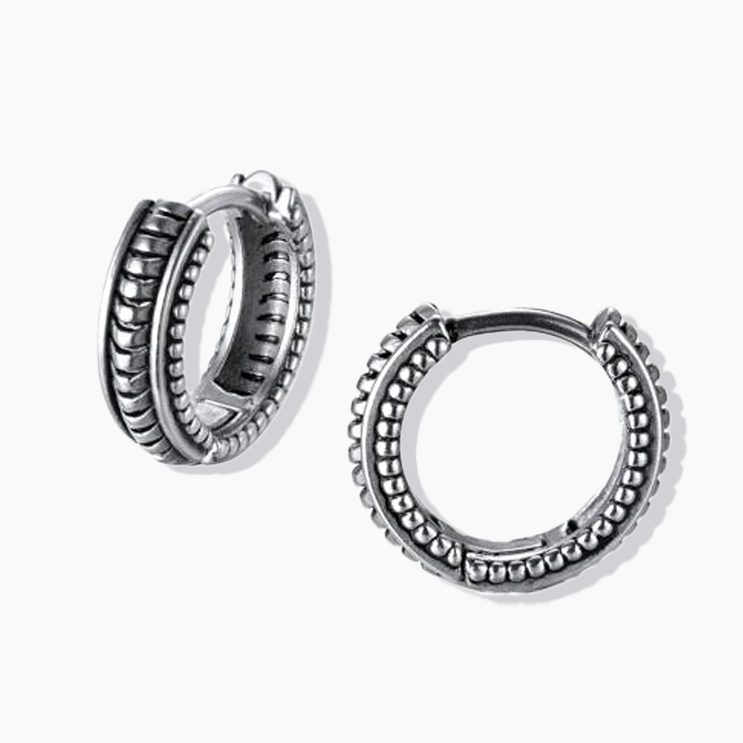 Fortress Earrings FORGED FOREVER CRYSTALS 