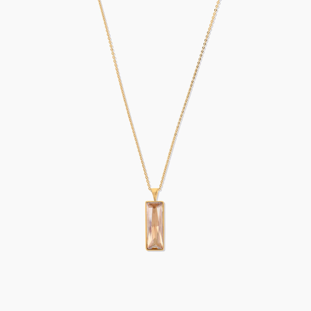 Glow Fever Pendant Gold Golden Shadow REFLECTIONS FOREVER CRYSTALS 