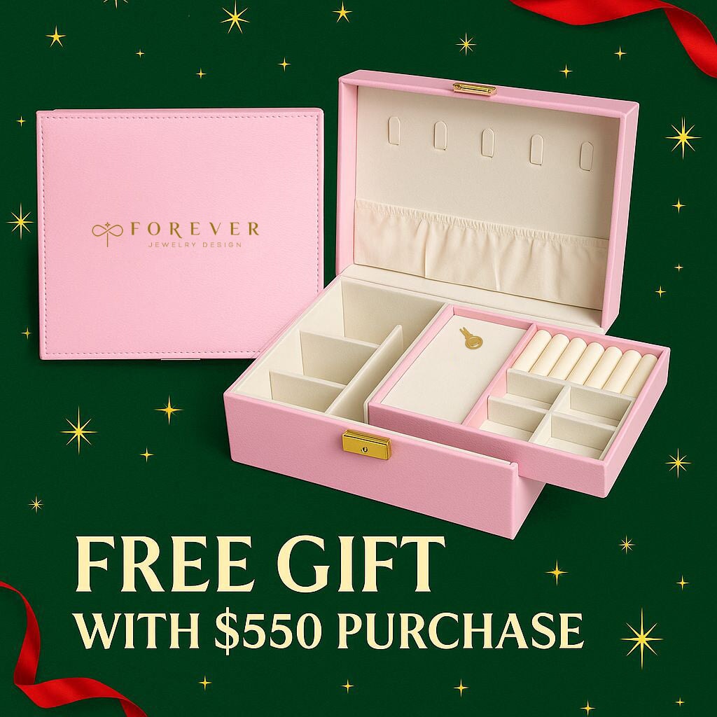 GWP: Free Large Forever Jewelry Box (with $550) ForeverCrystals 