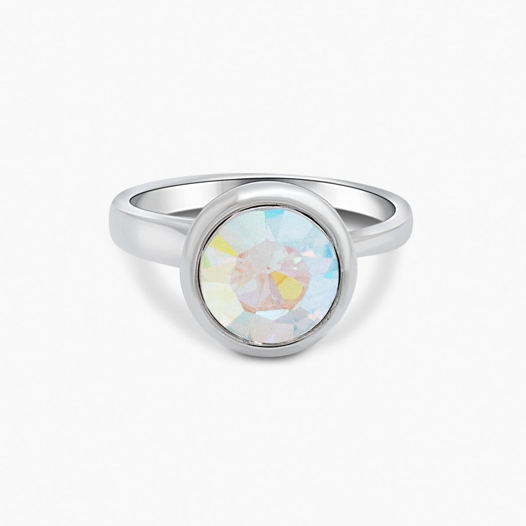 Hannah Ring Aurora Borealis Secret Santa 2024 FOREVER CRYSTALS 