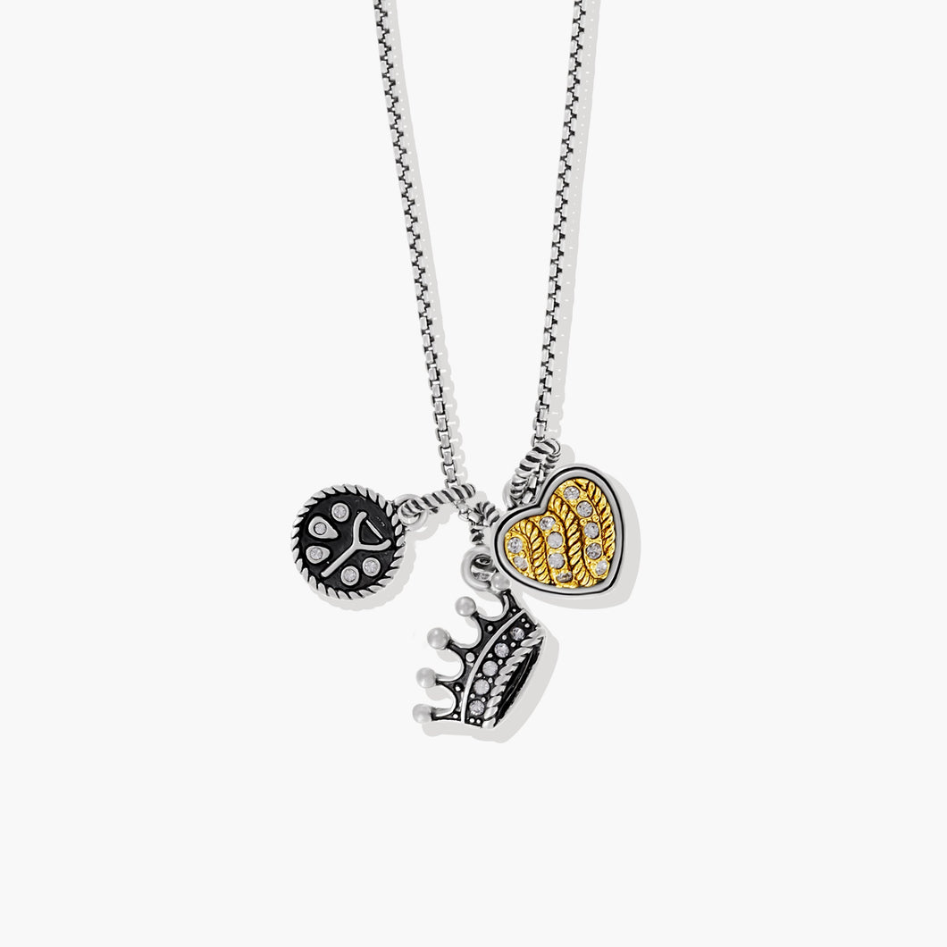 Heart of a King Necklace STORY OF DESTINY FOREVER CRYSTALS 