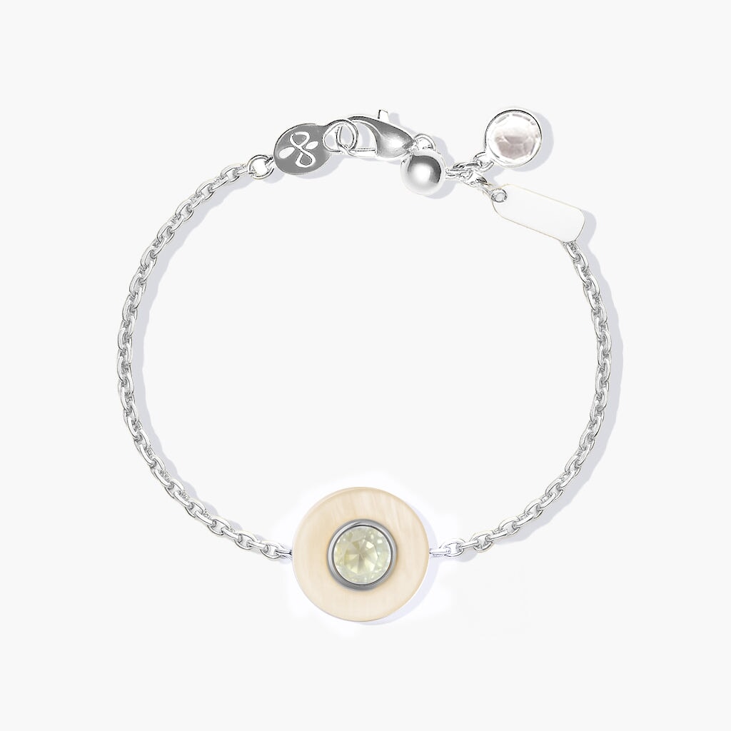 Island Chic Bracelet Light Grey Delite TROPICAL BLISS FOREVER CRYSTALS 