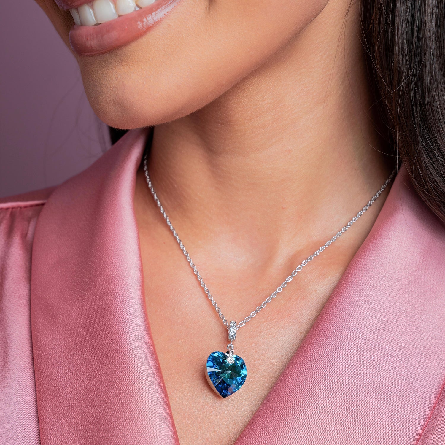 Lifestones Heart Pendant – ForeverCrystals - Main Image