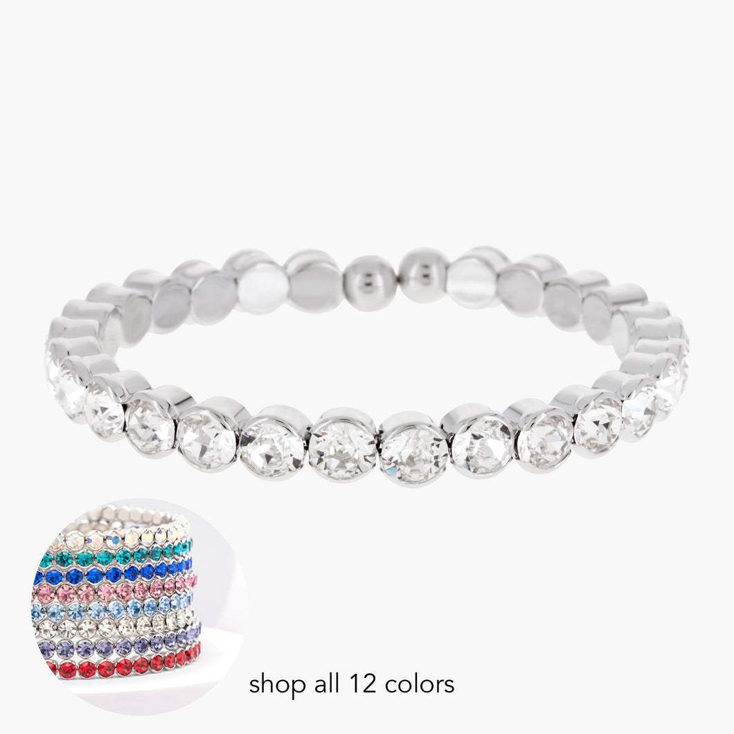 Lifestones Ibiza Bangle Crystal ESSENTIALS FOREVER CRYSTALS 