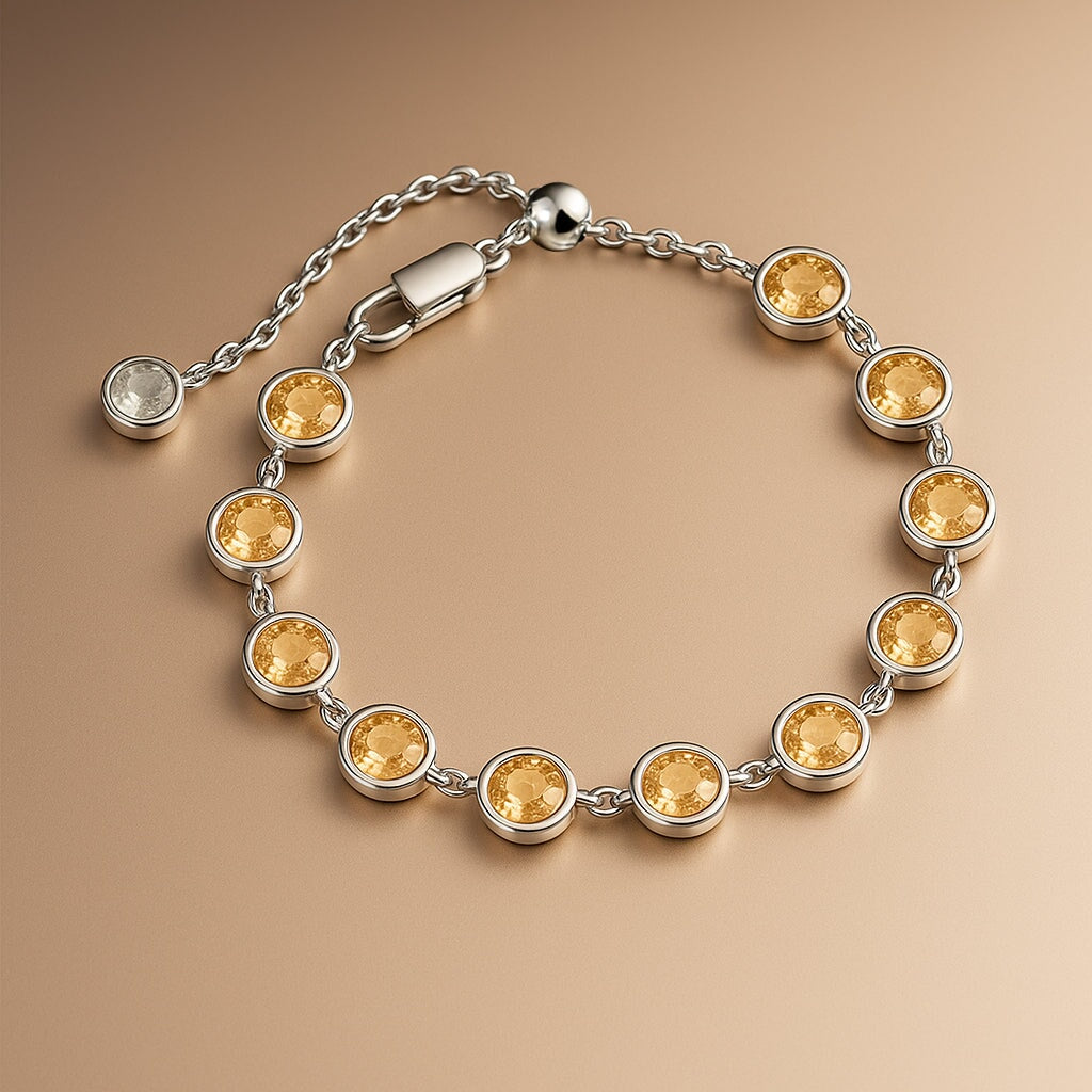 Monroe Bracelet Golden Shadow ESSENTIALS CORE FOREVER CRYSTALS 