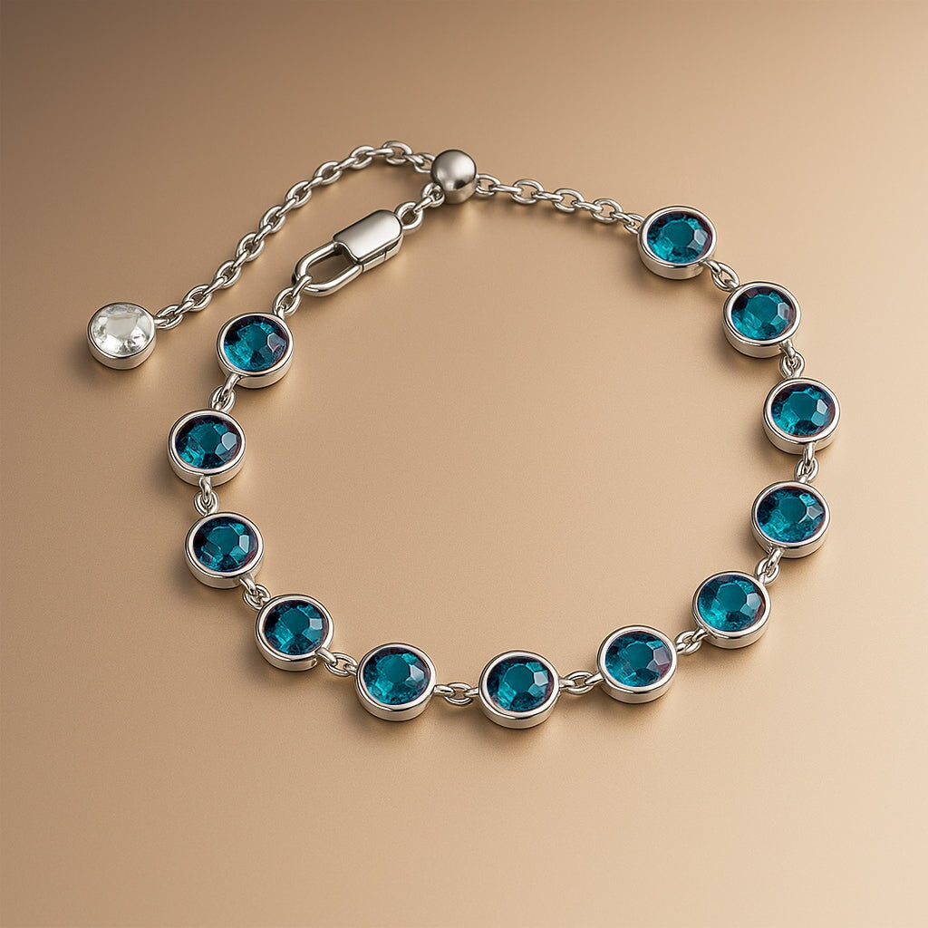 Monroe Bracelet True Emerald FASHION EDIT CORE FOREVER CRYSTALS 