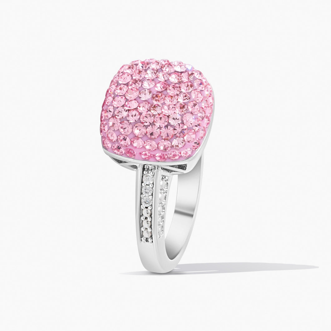 Nebula Ring Rose SUPERNOVA Forever Crystals 6 