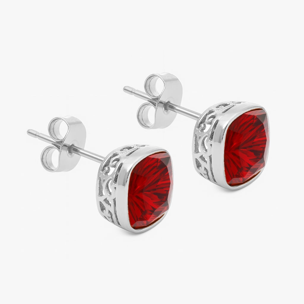 Paradise Glow Earrings Scarlet ENCANTO FOREVER CRYSTALS 