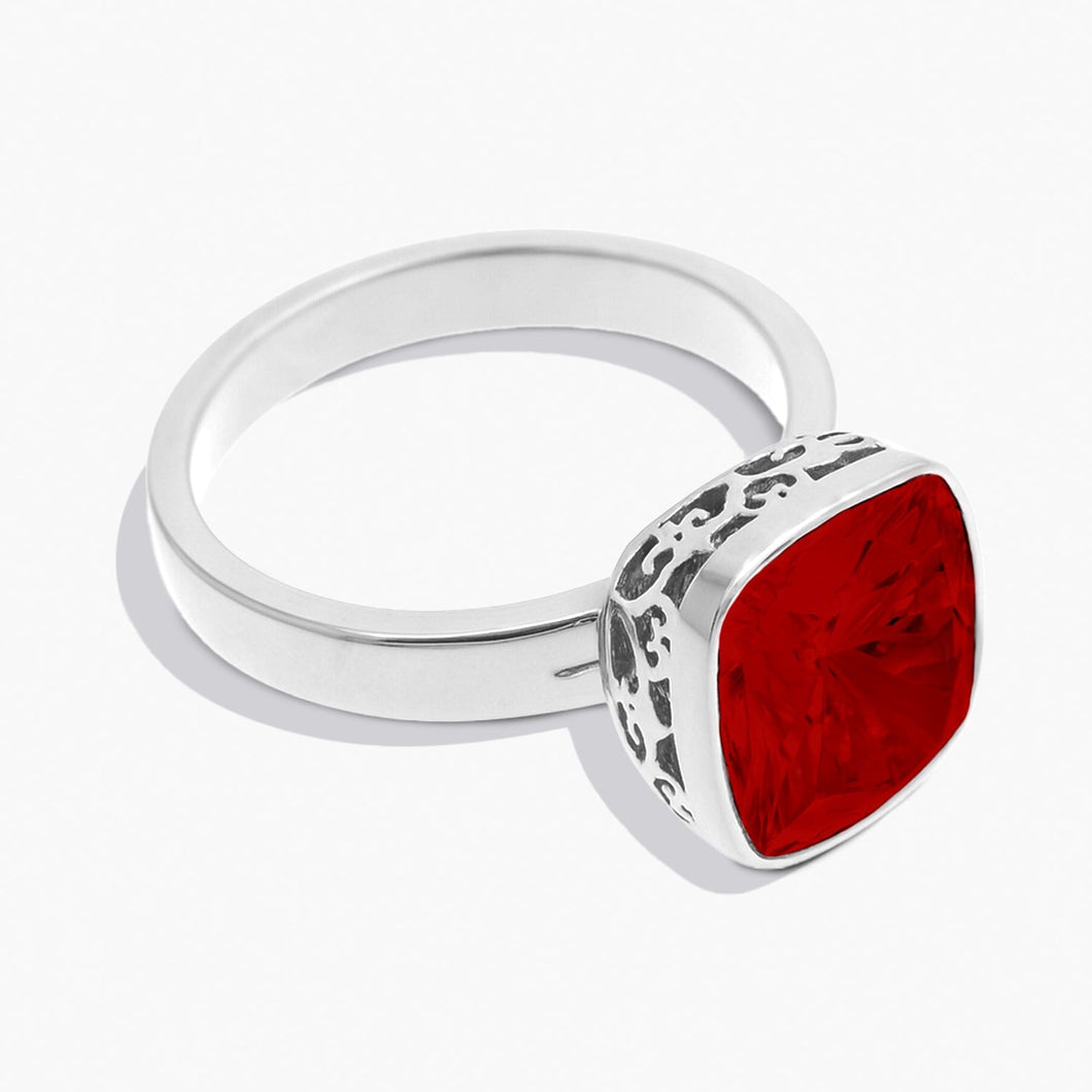 Paradise Glow Ring Scarlet ENCANTO FOREVER CRYSTALS 