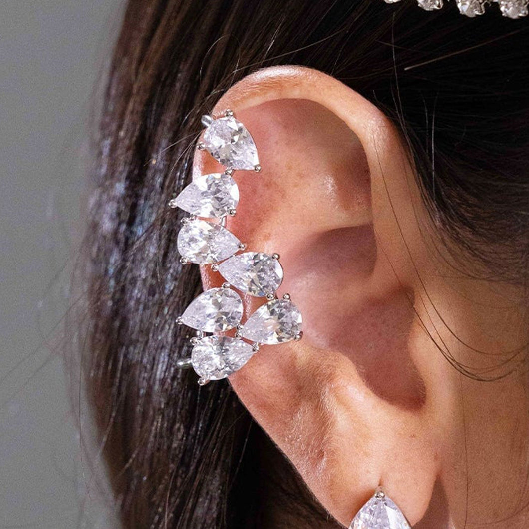 Rich Ear Cuff Crystal Majestic Forever Crystals 