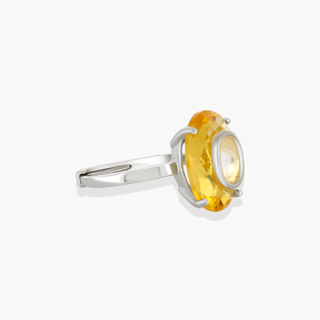 Roots-Ring-Yellow VILLAGE FOREVER CRYSTALS 