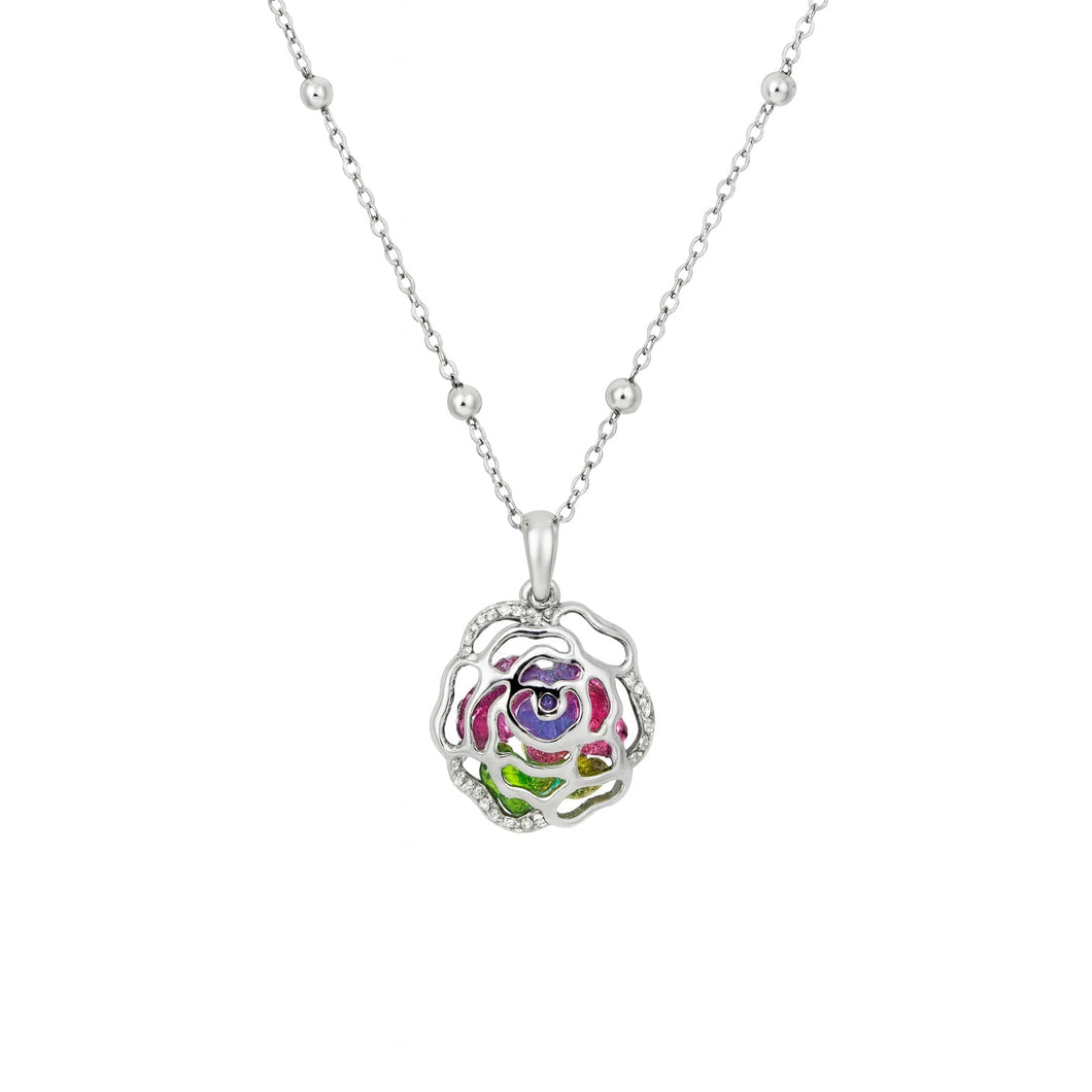 Rosalia Necklace Light Multi CYBERWEEK 2025 FOREVER CRYSTALS 