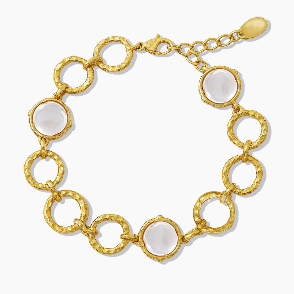 Seabreeze Bracelet Gold COASTAL ELEGANCE FOREVER CRYSTALS 