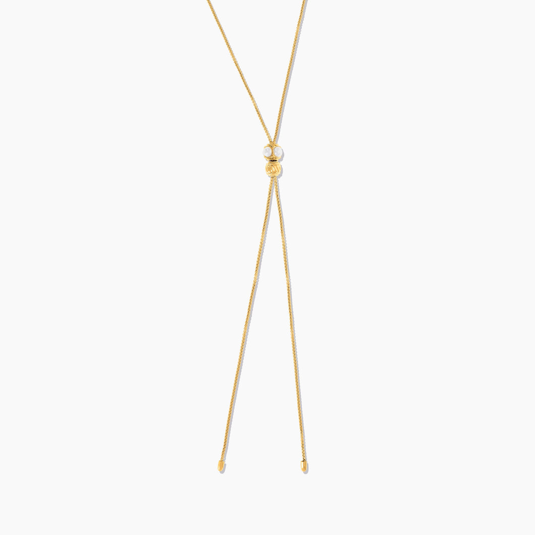 Seaside Necklace Gold COASTAL ELEGANCE FOREVER CRYSTALS 