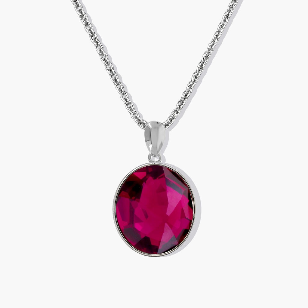 Shine Magnet Pendant Dark Rose REFLECTIONS FOREVER CRYSTALS 