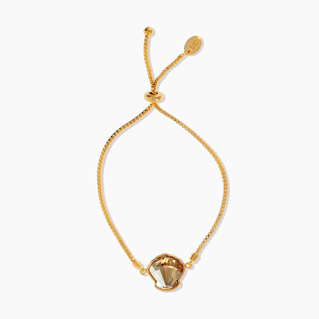Sirena Bracelet Gold Golden Shadow COASTAL ELEGANCE FOREVER CRYSTALS 