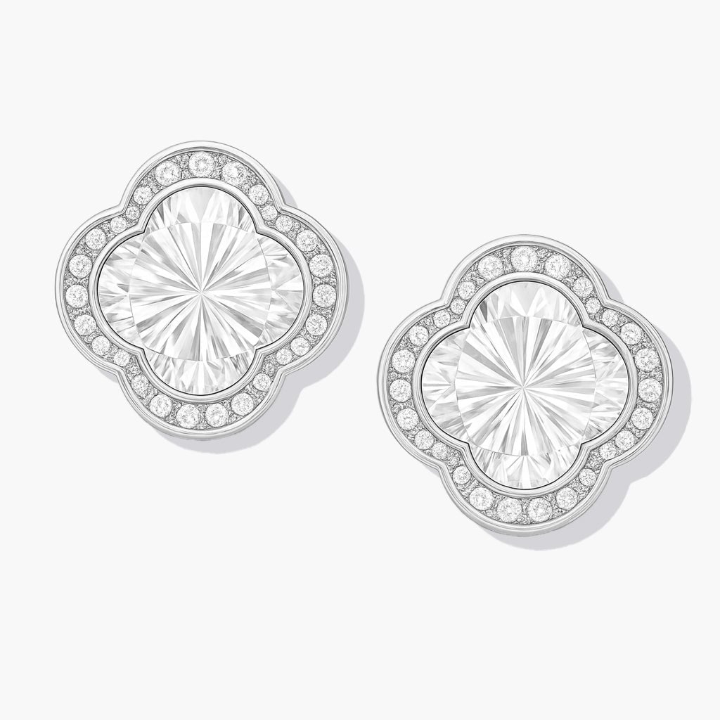 Socialite Earrings LEYENDAS JACKIE FOREVER CRYSTALS 