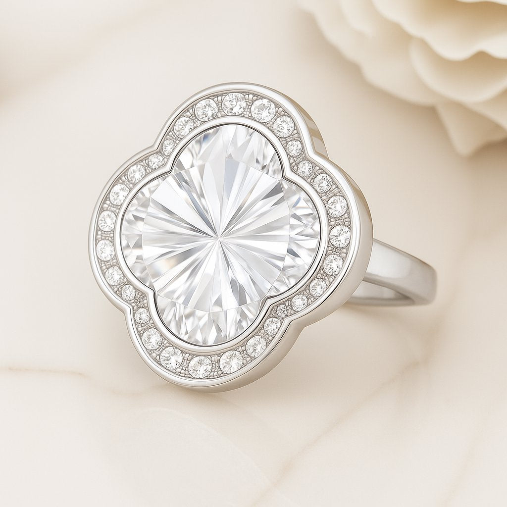 Socialite Ring LEYENDAS JACKIE FOREVER CRYSTALS 