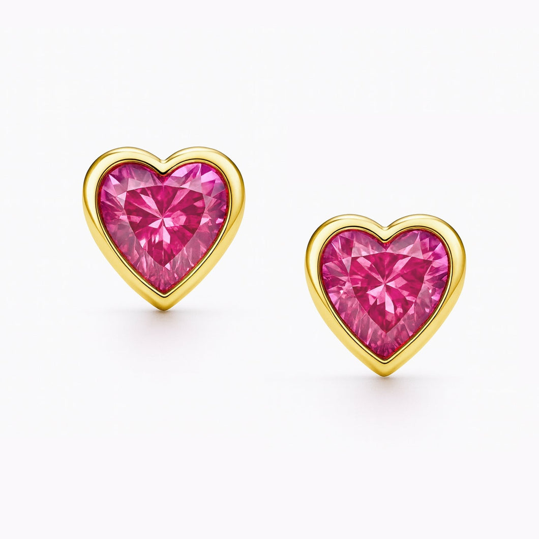 Sory of Faith - Imanuel Earrings Gold Rose STORY OF FAITH FOREVER CRYSTALS 