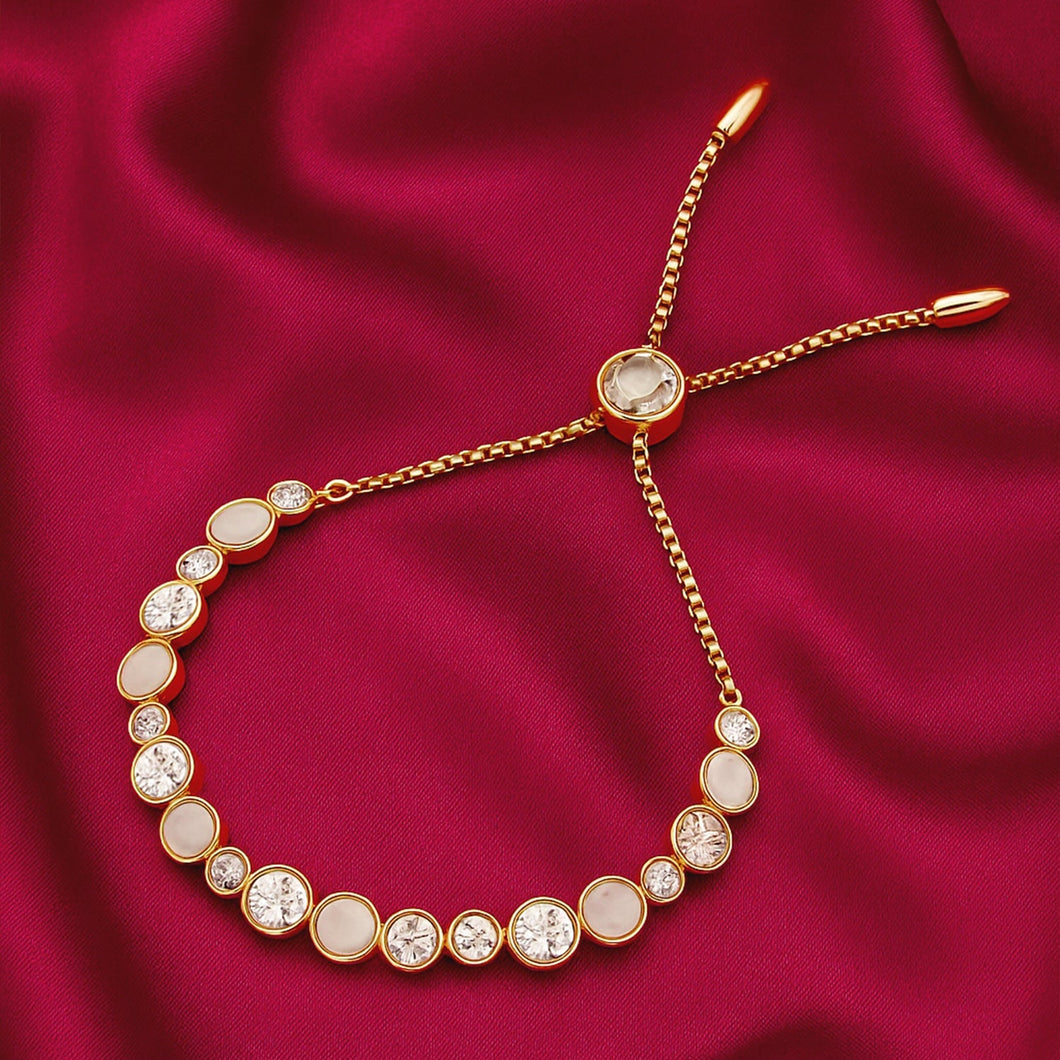 Sparkling Horizon Bracelet Gold Golden Shadow ENCANTO FOREVER CRYSTALS 