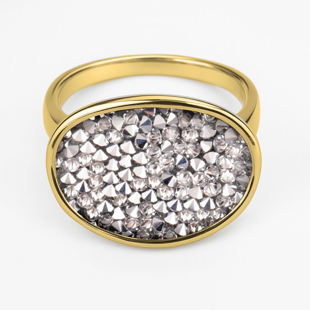 Stardust Ring Gold STELLAR FOREVER CRYSTALS 