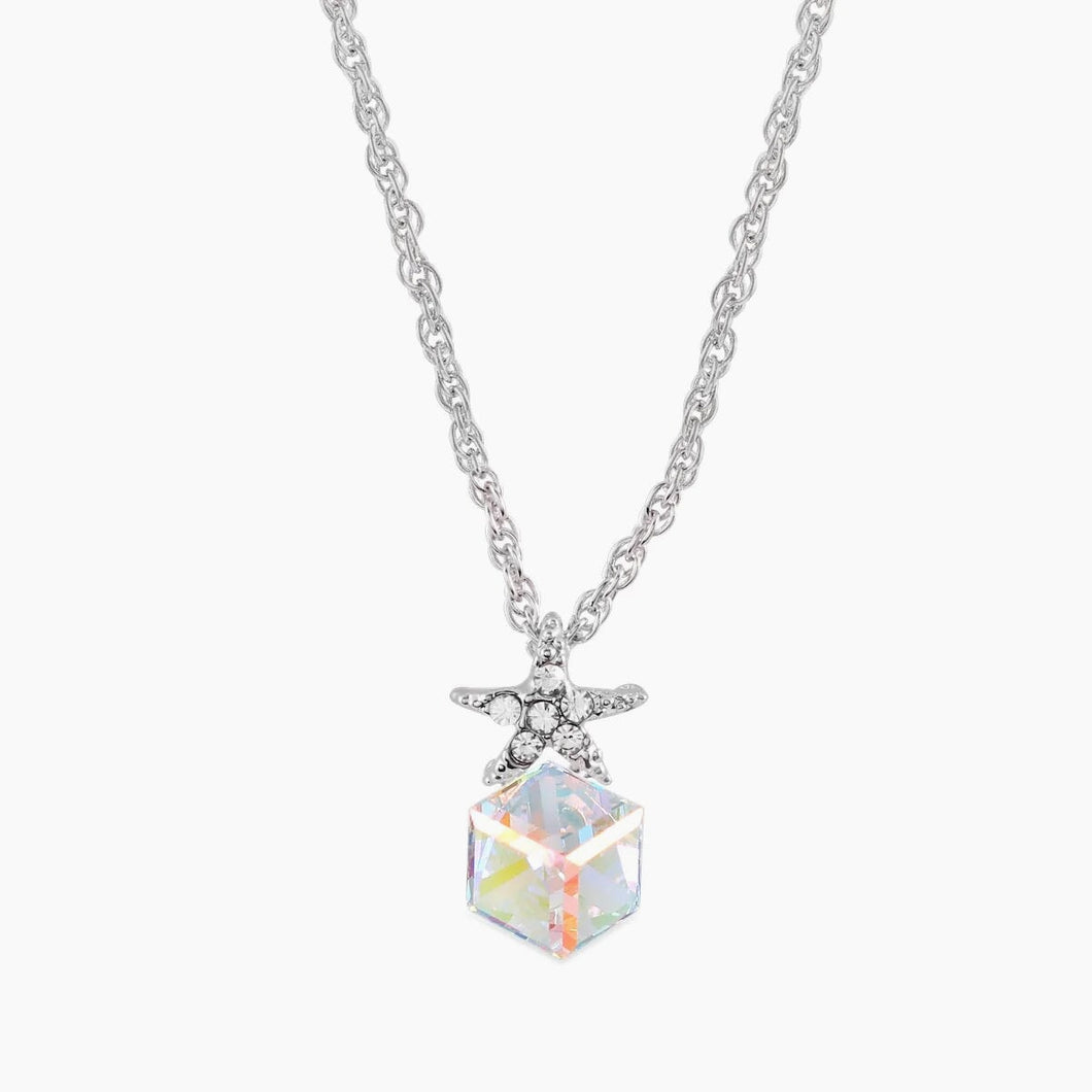 Starfish & Cube Pendant VOIAGE FOREVER CRYSTALS 